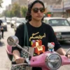 تیشرت طرح امروز سگم – نمای پشت